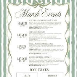 a march calendar graphic