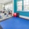 Large well lit yoga studio 