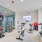 Large well lit yoga studio 